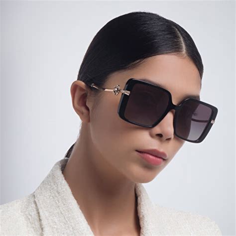 bvlgari oversized square sunglasses